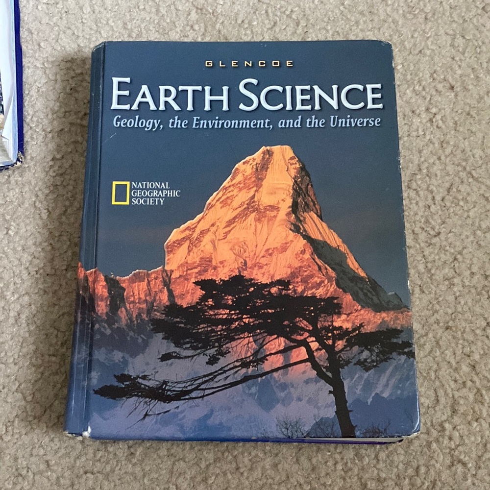 National geographic earth science text book